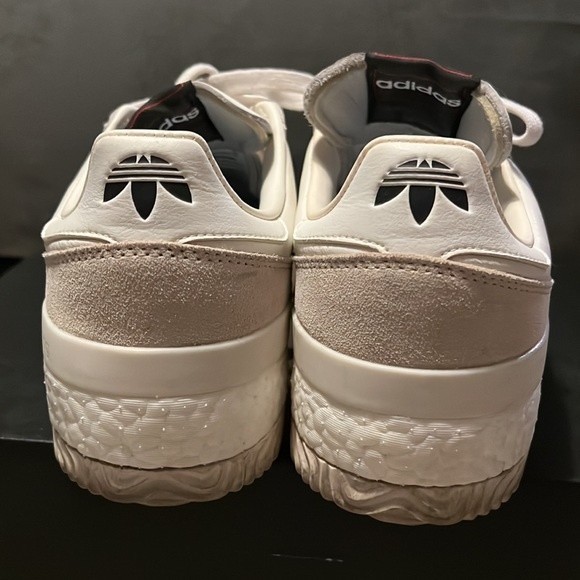 Adidas X Alexander Wang BBall Leather Sneakers in Core White - Picture 3 of 15